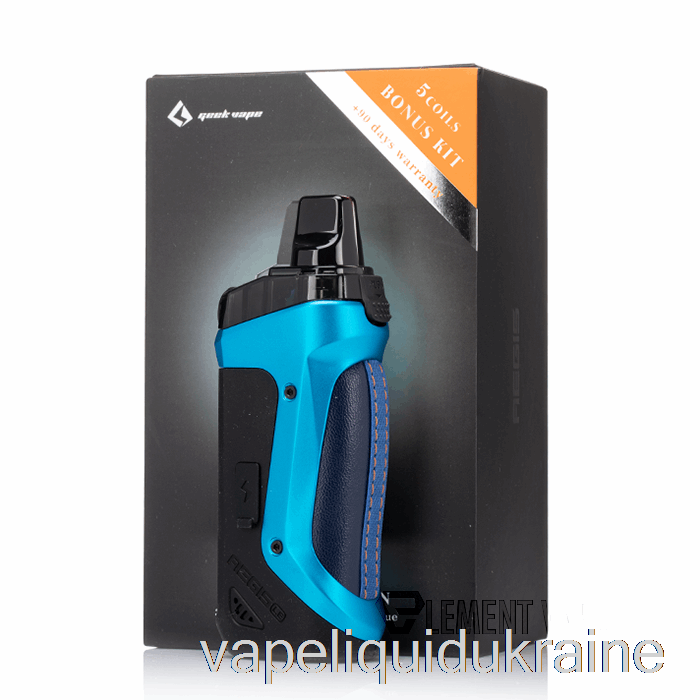 Vape Ukraine Geek Vape AEGIS BOOST 40W Pod Mod Kit LE Bonus Kit - Almighty Blue